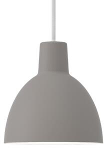Lampa Wisząca Louis Poulsen, Toldbod 170, ściemnialny, szary, salon, metal, design