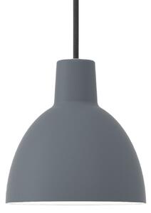 Lampa Wisząca Louis Poulsen, Toldbod 170, ściemnialny, szary, salon, metal, design