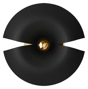 Lampa Ścienna AYTM, Cycnus, ściemnialny, czarny, salon, aluminium, design