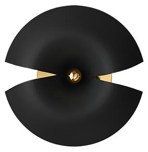 Lampa Ścienna AYTM, Cycnus, ściemnialny, czarny, salon, aluminium, design