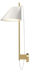 Lampa Ścienna Louis Poulsen, Yuh Brass, ściemnialny, złoty | mosiężny, salon, metal, design