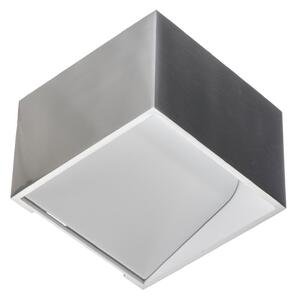 Lampa Ścienna SLV, Logs In, ściemnialny, metaliczny, przedpokój, metal, nowoczesny