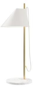 Lampa Stołowa Louis Poulsen, Yuh Brass, ściemnialny, biały, sypialnia, metal, design