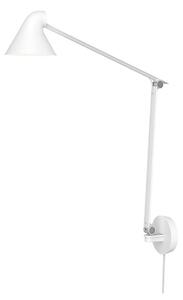 Kinkiet LED NJP Box Long, 2700K, biały – Louis Poulsen