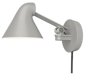 Lampa Ścienna Louis Poulsen, szary, salon, aluminium
