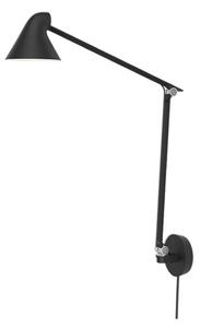 Lampa Ścienna Louis Poulsen, czarny, salon, aluminium