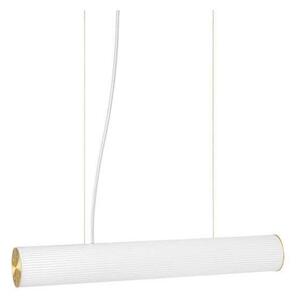 Lampa Wisząca ferm LIVING, ściemnialny, biały, kuchnia, szkło