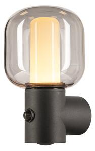 Zewnętrzna Lampa SLV, Ovalisk, czarny, szkło, nowoczesny