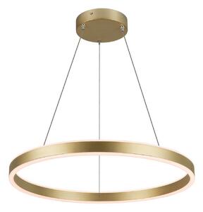 Lampa Wisząca SLV, One 60, ściemnialny, złoty | mosiężny, salon, metal, nowoczesny