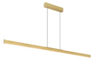 Lampa Wisząca SLV, One Linear, ściemnialny, złoty | mosiężny, kuchnia, metal, nowoczesny