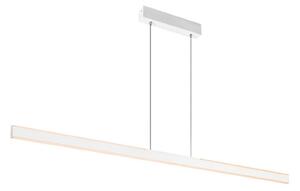 Lampa Wisząca SLV, One Linear, ściemnialny, biały, kuchnia, metal, nowoczesny