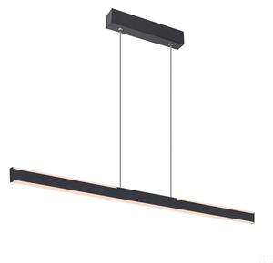 Lampa Wisząca SLV, One Linear, ściemnialny, czarny, kuchnia, metal, nowoczesny
