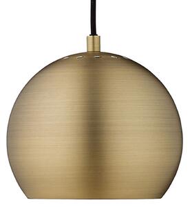 Lampa Wisząca FRANDSEN, Ball, ściemnialny, antyczny mosiądz, salon, metal, design