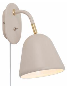 Lampa Ścienna Nordlux, Fleur, beżowy, salon, metal, nowoczesny