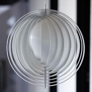 Lampa Wisząca Verpan, Moon, ściemnialny, biały, salon, metal, design