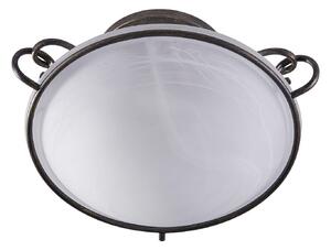 Lampa Sufitowa Lindby, Rando, ściemnialny, metaliczny, salon, metal, dworkowy | rustykalny
