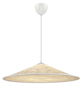 Lampa Wisząca DFTP by Nordlux, Hill, ściemnialny, biały, salon, tkanina | tekstylia