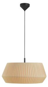 Lampa Wisząca Nordlux, Dicte, ściemnialny, beżowy, salon, tkanina | tekstylia, skandynawski