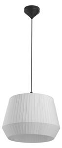 Lampa Wisząca Nordlux, Dicte, ściemnialny, biały, salon, tkanina | tekstylia, skandynawski
