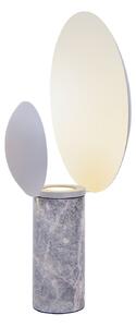 Lampa Stołowa DFTP by Nordlux, Caché, szary, sypialnia, kamień, design