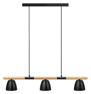 Lampa Wisząca Nordlux, Theo, ściemnialny, czarny, kuchnia, metal, nowoczesny