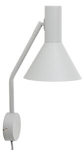 Lampa Ścienna FRANDSEN, Lyss, ściemnialny, szary, salon, metal, design