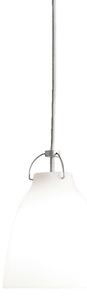 Lampa Wisząca FRITZ HANSEN, Caravaggio P1, ściemnialny, biały, salon, szkło, design