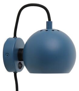 Lampa Ścienna FRANDSEN, Ball Magnet, niebieski, salon, metal, design
