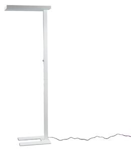 Lampa Podłogowa Arcchio, Logan Basic, ściemnialny, biały, gabinet | pracownia, aluminium, nowoczesny