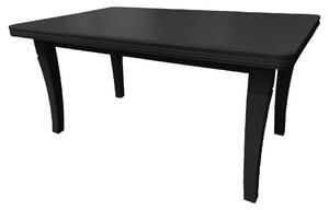 MebleMWM Stół rozkładany do jadalni S12 kolor czarny / Szybka wysyłka