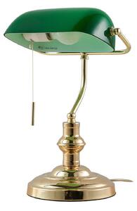 Lampa Stołowa Lindby, Milenka, złoty | mosiężny, salon, metal, antyczny