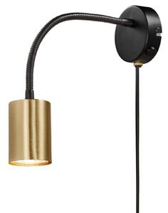 Lampa Ścienna Nordlux, złoty | mosiężny, metal