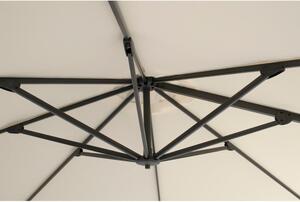 Beżowy parasol Hartman Deluxe, ø 350 cm