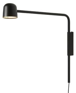 Lampa Ścienna FRANDSEN, Satellite, czarny, salon, metal, design