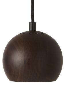 Lampa Wisząca FRANDSEN, Ball, ściemnialny, drewniany, salon, drewno, design