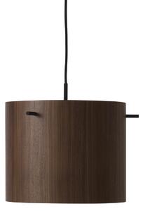Lampa Wisząca FRANDSEN, FM 1954, ściemnialny, drewniany, salon, drewno, design