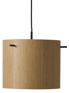 Lampa Wisząca FRANDSEN, FM 1954, ściemnialny, drewniany, salon, drewno, design