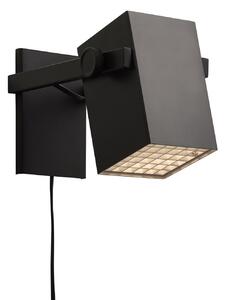 Lampa Ścienna FRANDSEN, BF Quadro, czarny, salon, metal, design