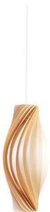 Lampa Wisząca Tom Rossau, drewniany, salon, drewno