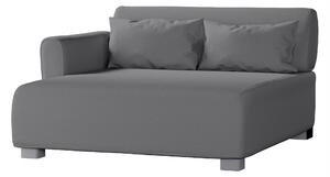 Pokrowiec na fotel Mysinge kolor szary tkanina strukturalna