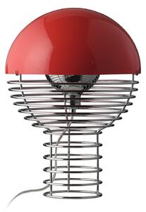 Lampa Stołowa Verpan, Wire Small, metaliczny, salon, metal, design