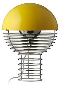 Lampa Stołowa Verpan, Wire Small, metaliczny, salon, metal, design