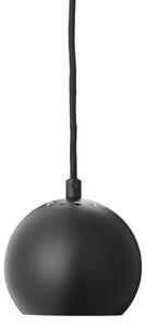 Lampa Wisząca FRANDSEN, Ball, ściemnialny, czarny, salon, metal, design