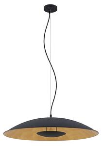 Lampa Wisząca Lindby, Narisara, ściemnialny, czarny, salon, metal, nowoczesny