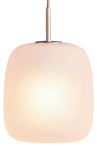 Lampa Wisząca FRITZ HANSEN, Maluma, ściemnialny, pudrowy róż, salon, szkło, design