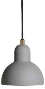 Lampa Wisząca FRITZ HANSEN, Kaiser idell 6722-P, ściemnialny, szary, salon, metal, design