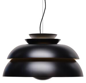 Lampa Wisząca FRITZ HANSEN, Concert P3, ściemnialny, czarny, salon, metal, design