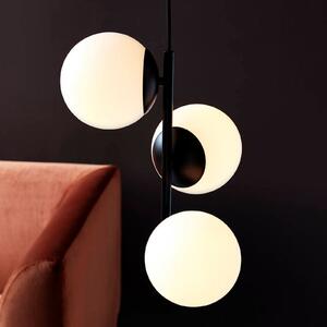 Lampa Wisząca Nordlux, Lilly, ściemnialny, biały, salon, szkło, skandynawski