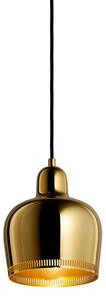 Lampa Wisząca Artek, złoty | mosiężny, jadalnia, metal