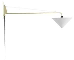 Lampa Ścienna Vitra, biały, salon, tworzywo sztuczne